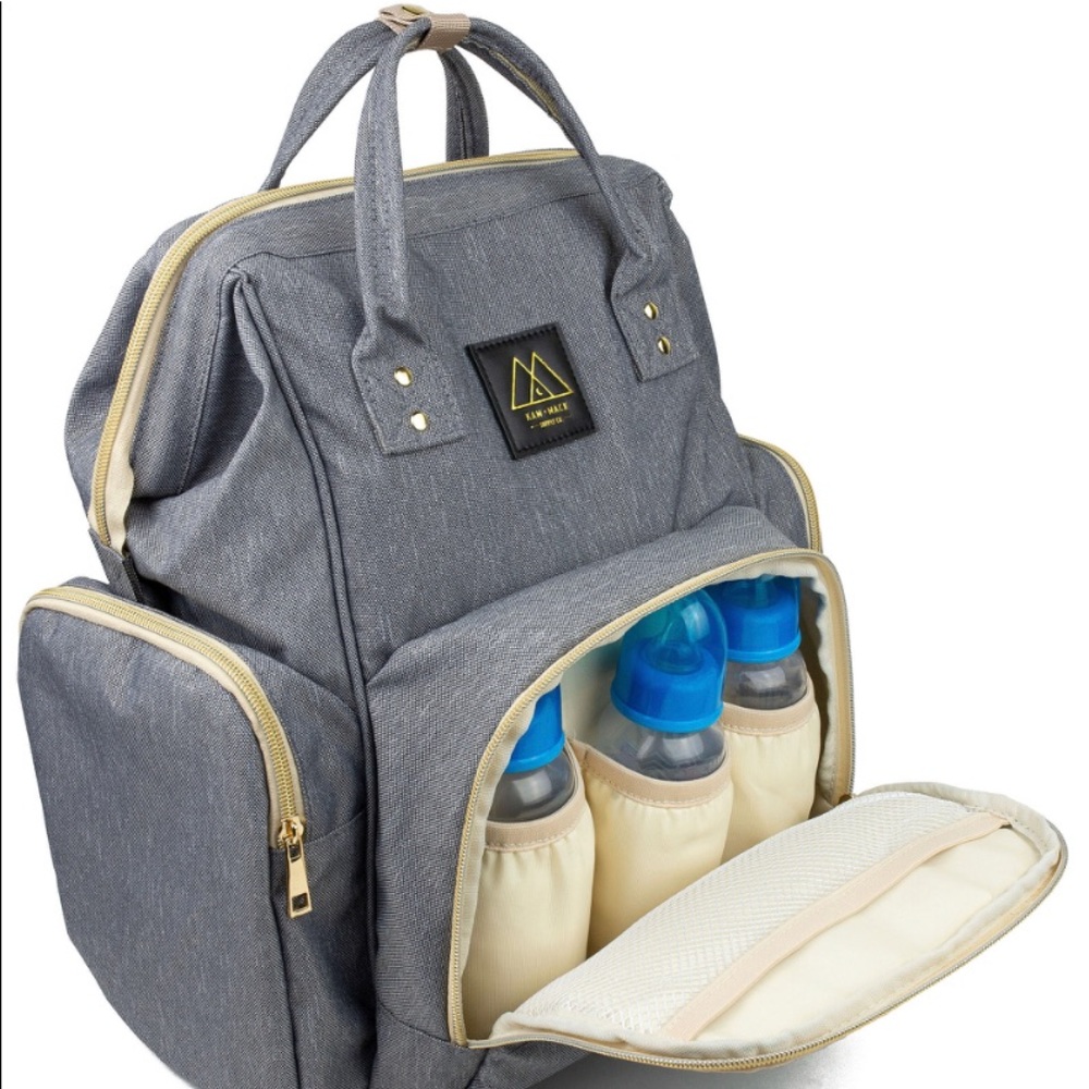 ✨New Gray Diaper Backpack✨